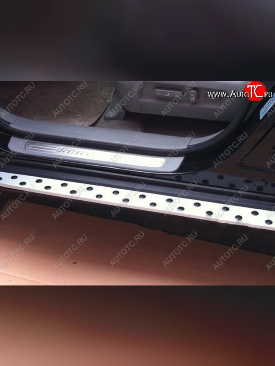 Пороги CT v3 Hyundai Santa Fe DM дорестайлинг (2012-2016)  в Самаре Самарской области