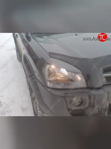 Реснички на фары CT v1 Hyundai Tucson JM (2004-2010)