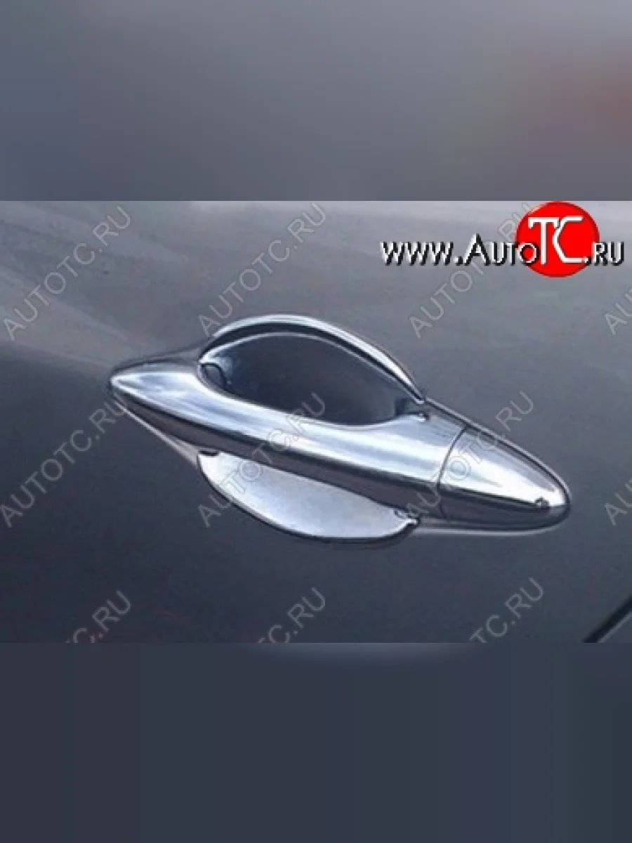 Накладки под ручки дверей (мыльницы) СТ v2 Hyundai Tucson LM (2010-2017) (Неокрашенные)  в Перми Пермском крае