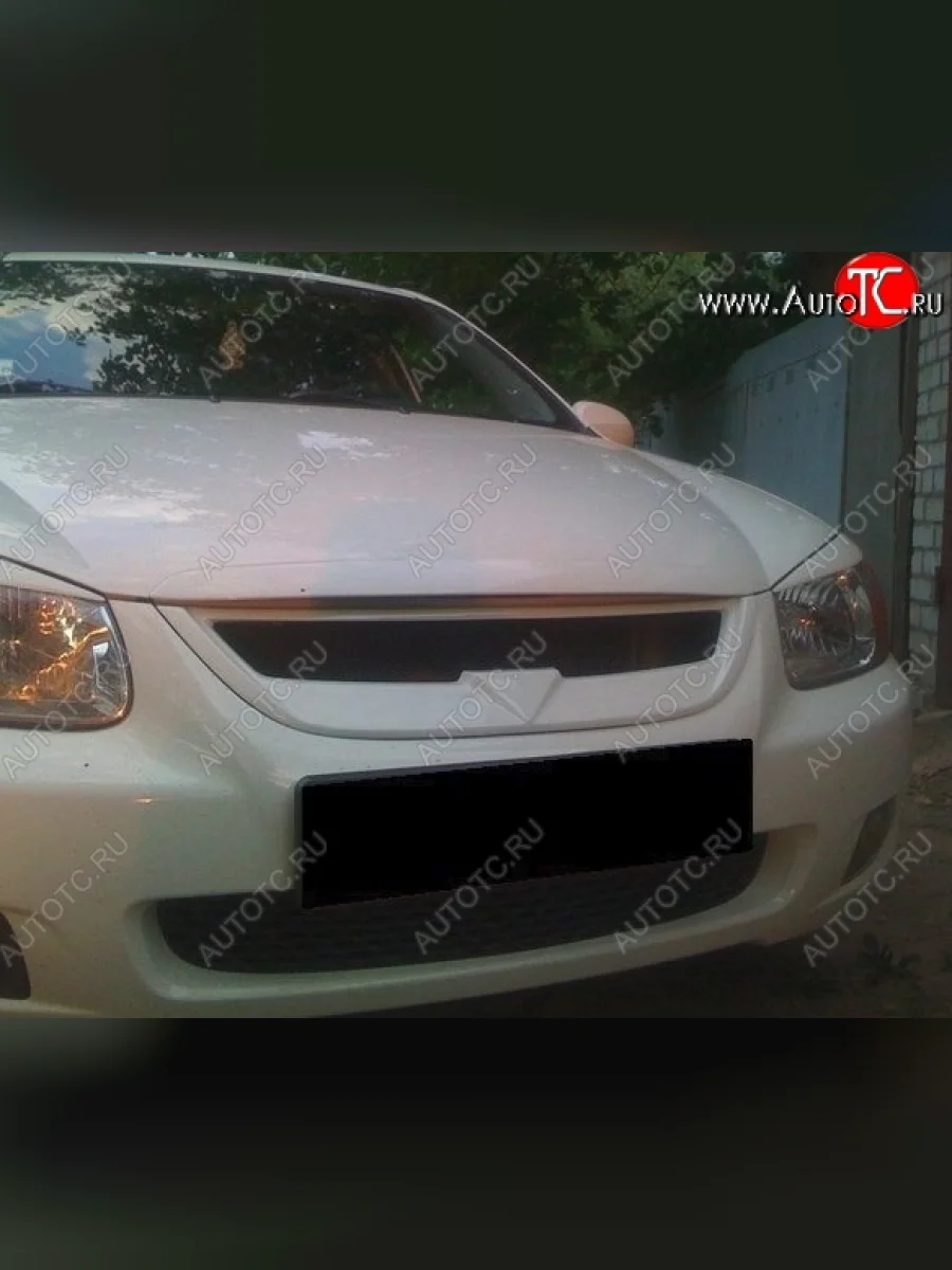 Решётка радиатора RoadRuns KIA Cerato 1 LD седан дорестайлинг (2003-2007) (Неокрашенная)  в Воронеже Воронежской области