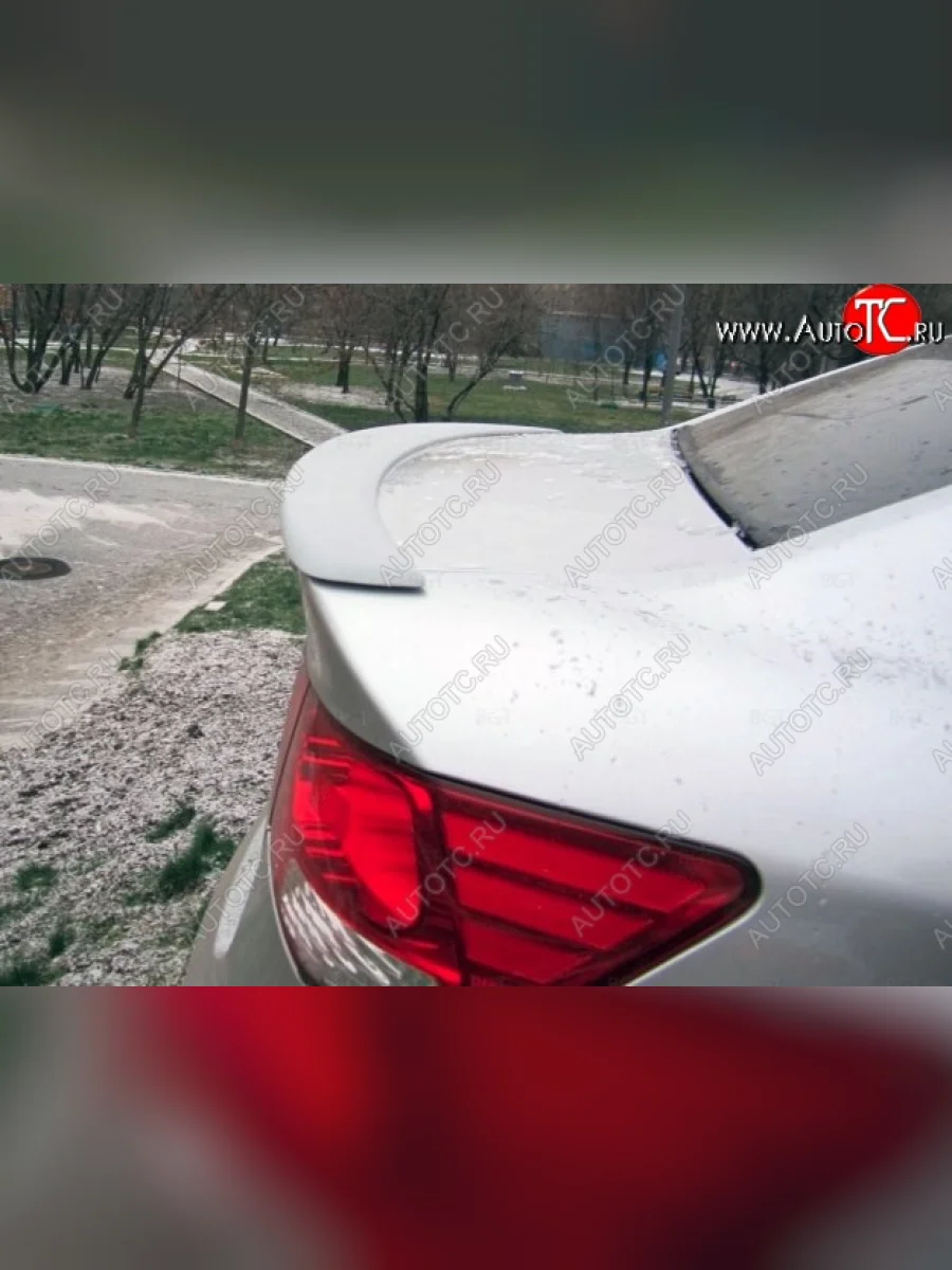 Лип спойлер Lip KIA Cerato 1 LD седан дорестайлинг (2003-2007) (Неокрашенный)  в Воронеже Воронежской области