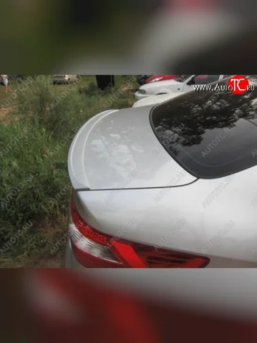 Лип спойлер Сабля KIA Rio 1 DC дорестайлинг седан (2000-2002)