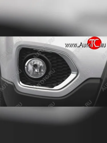 Накладки на вставки под противотуманные фары и задние отражатели СТ KIA Sorento XM дорестайлинг (2009-2012)