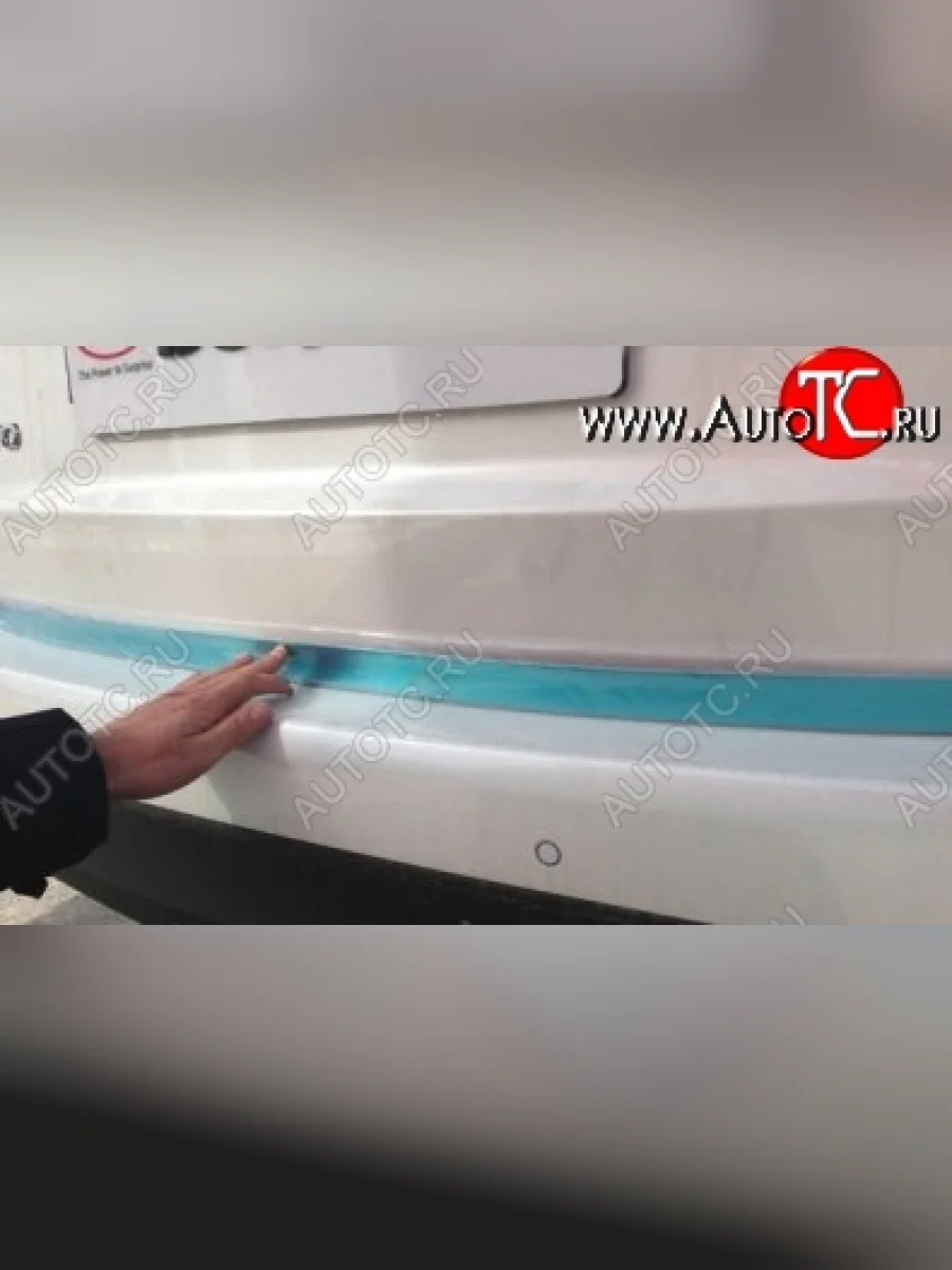 Нижняя накладка на крышку багажника СТ KIA Sorento XM рестайлинг (2012-2015)  в Керчи Республика Крым