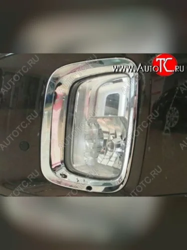 Накладки на противотуманные фары СТ KIA Sorento XM рестайлинг (2012-2015)