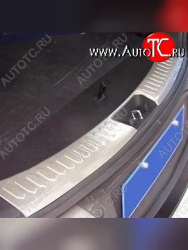 Металлический порожек в багажник автомобиля СТ KIA Sportage 3 SL дорестайлинг (2010-2014)