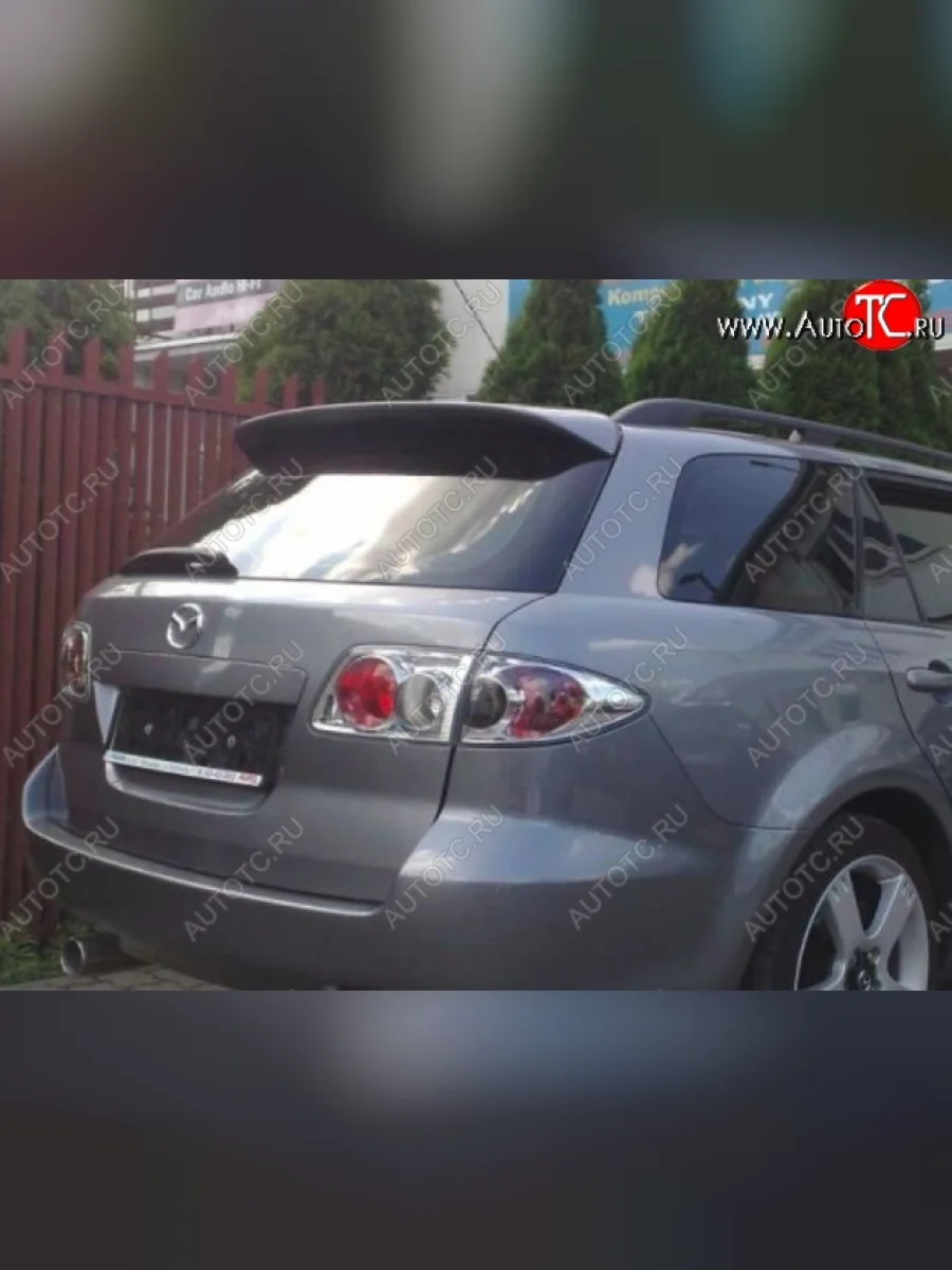Козырёк на заднее стекло CT Mazda Atenza GG универсал дорестайлинг (2002-2005) (Неокрашенный)  в Керчи Республика Крым