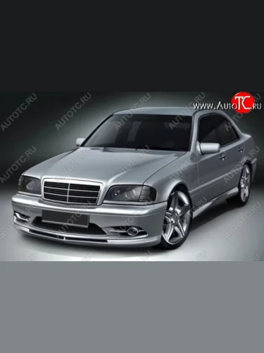 Передний бампер CT Mercedes-Benz C-Class W202 дорестайлинг седан (1993-1997)