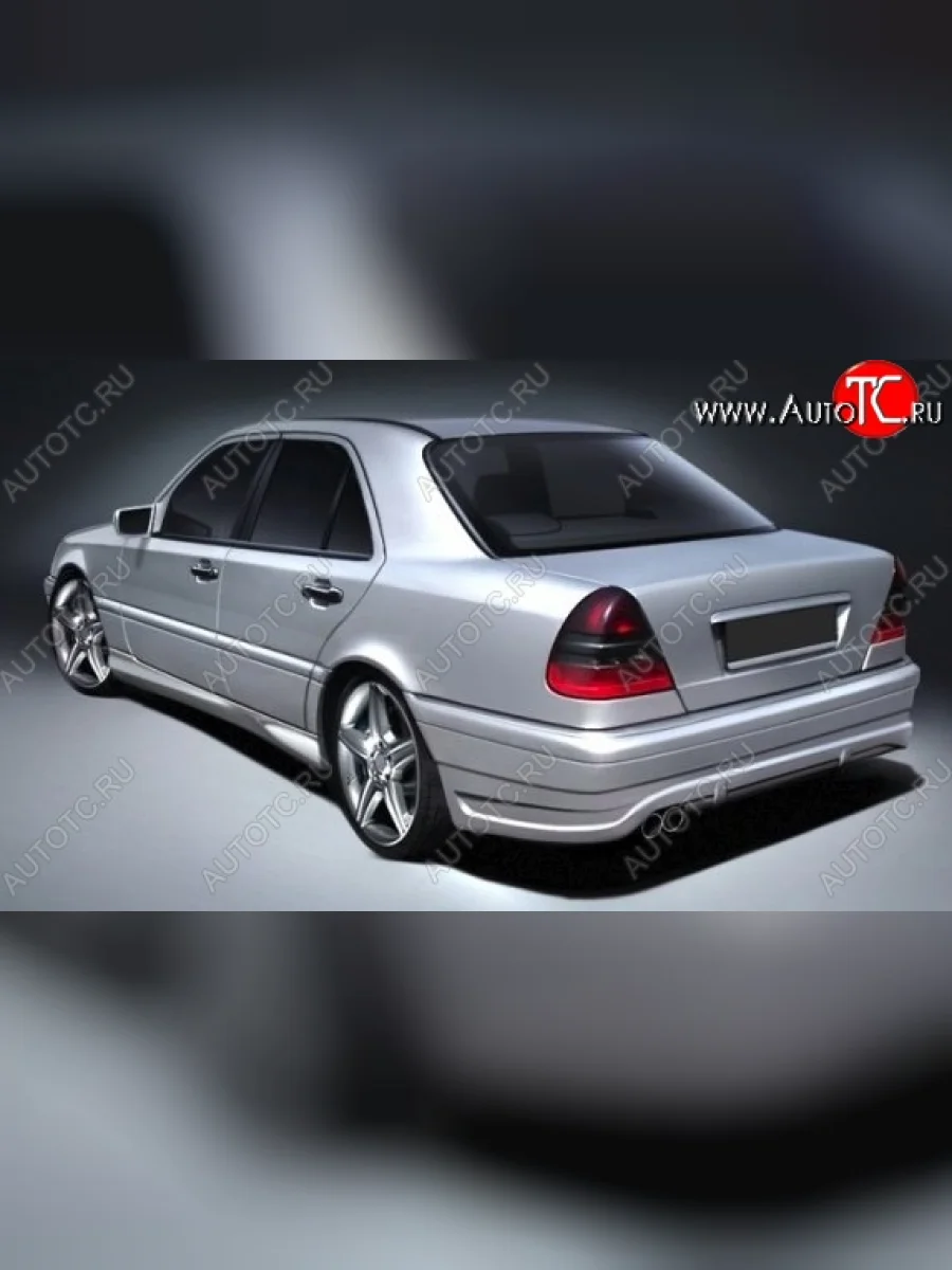 Пороги накладки CT Mercedes-Benz C-Class S202 дорестайлинг универсал (1992-1997) (Неокрашенные)  с доставкой в г. Керчь
