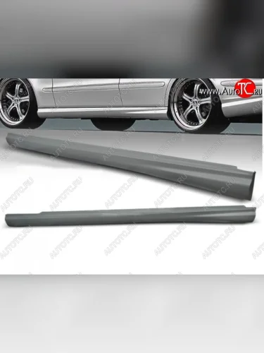 Пороги накладки AMG-Style Mercedes-Benz E-Class W211 дорестайлинг седан (2002-2006)