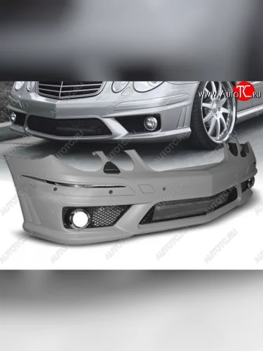 Передний бампер E63 Style Mercedes-Benz E-Class W211 дорестайлинг седан (2002-2006)