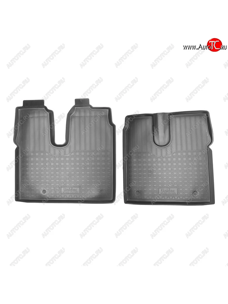Коврики салонные Norplast Unidec  MAN TGX (2007-2025) (Цвет: черный)  в Самаре Самарской области