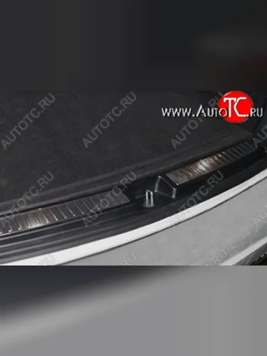 Металлический порожек в багажник автомобиля (рестайлинг) СТ Mercedes-Benz GLK class X204 дорестайлинг (2008-2012)