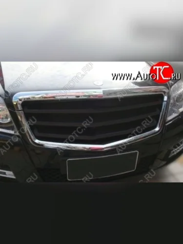 Накладка на решетку радиатора СТ Mercedes-Benz GLK class X204 рестайлинг (2012-2015)