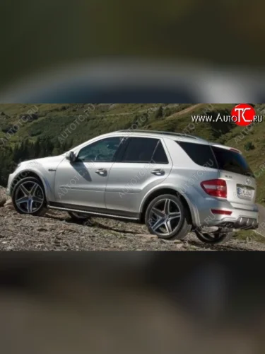 Накладки на колёсные арки CT Mercedes-Benz ML class W164 дорестайлинг (2005-2008)