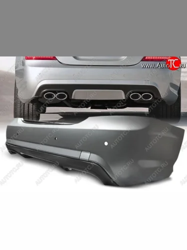 Задний бампер AMG Style Mercedes-Benz S class 5 W221 седан дорестайлинг (2005-2009)