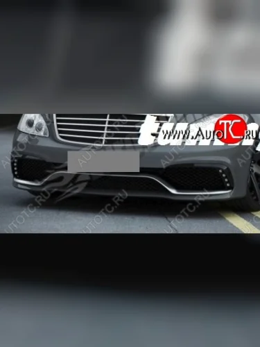 Передний бампер CT Mercedes-Benz S class 5 W221 седан дорестайлинг (2005-2009)