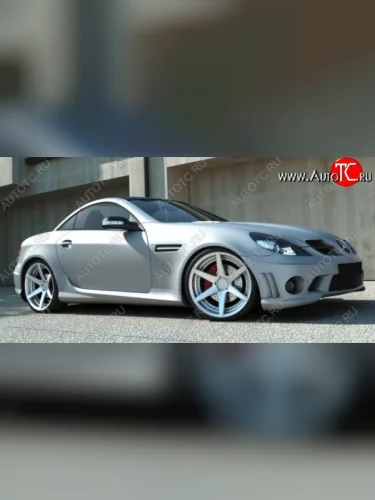 Пороги накладки AMG Style Mercedes-Benz SLK class R171 (2004-2010)