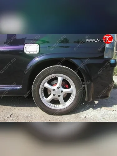 Накладки на задний бампер CT Mercedes-Benz Vito W639 дорестайлинг (2003-2010)