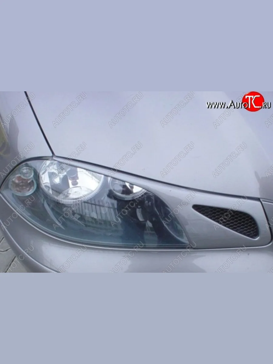 Реснички на фары CT Seat Ibiza 6L хэтчбэк 3 дв. дорестайлинг (2002-2006) (Неокрашенные)  в Керчи Республика Крым
