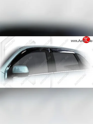 Дефлектора окон CA-Plastiс (Classic полупрозрачный) Peugeot 4008 (2012-2017)