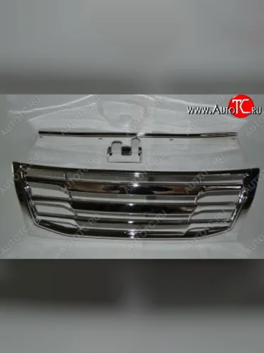 Решётка радиатора Хайлюкс (покрытие хром) Уаз Патриот 3163 5 дв. дорестайлинг (2005-2013)