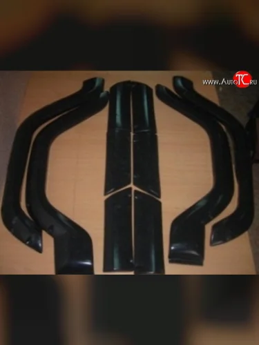 Комплект накладок на колёсные арки Пром-Деталь (широкие, 10 деталей) Уаз 315195 Хантер (2003-2025)