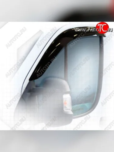 Дефлектора окон CA-Plastiс (Classic полупрозрачный) CITROEN Jumper 290 рестайлинг (2014-2022)