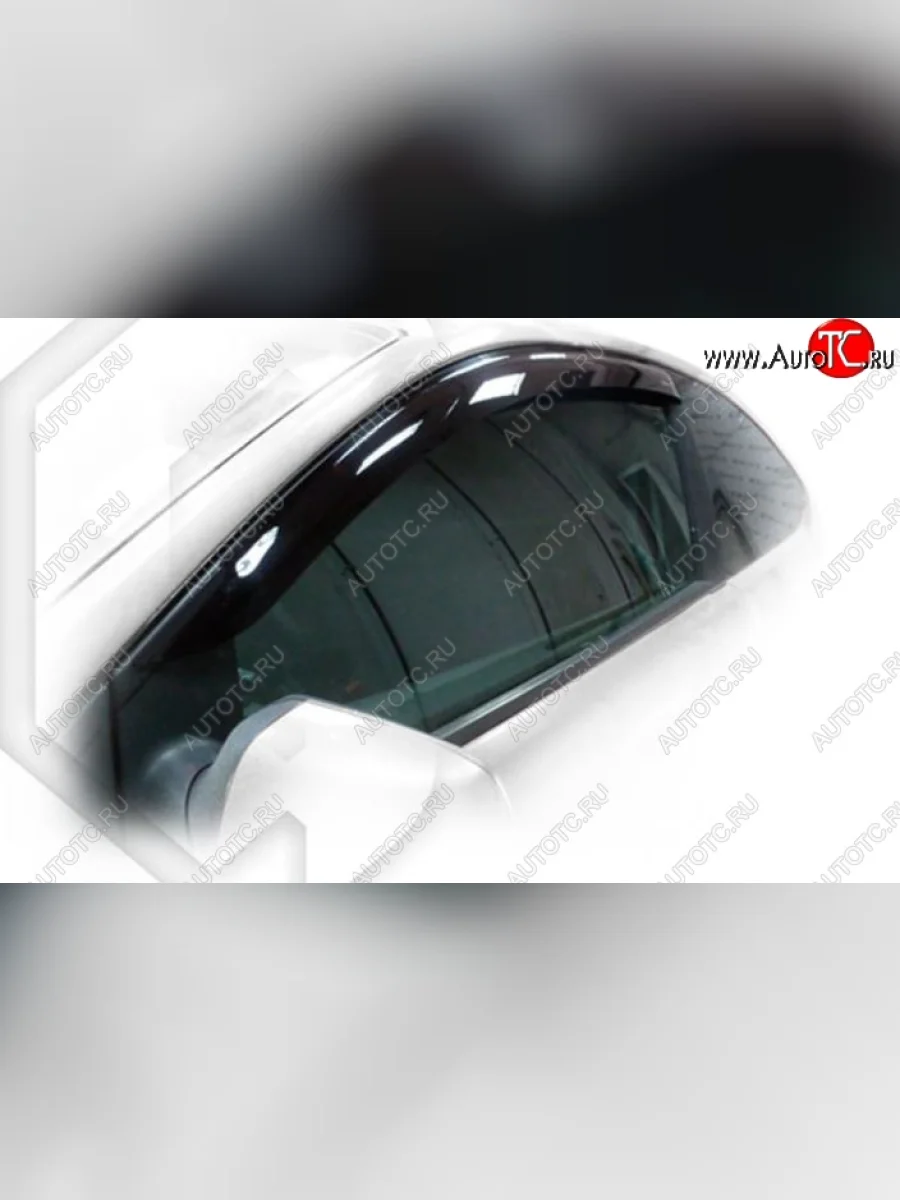 Дефлектора окон CA-Plastiс Ford Focus 2 хэтчбэк 3 дв. рестайлинг (2007-2011) (Classic полупрозрачный, Без хром.молдинга)  в Самаре Самарской области