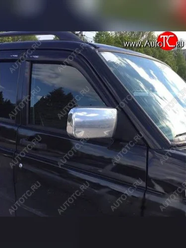 Комплект накладок на зеркала Пром-Деталь (хром) Уаз Патриот 3163 5 дв. дорестайлинг (2005-2013)