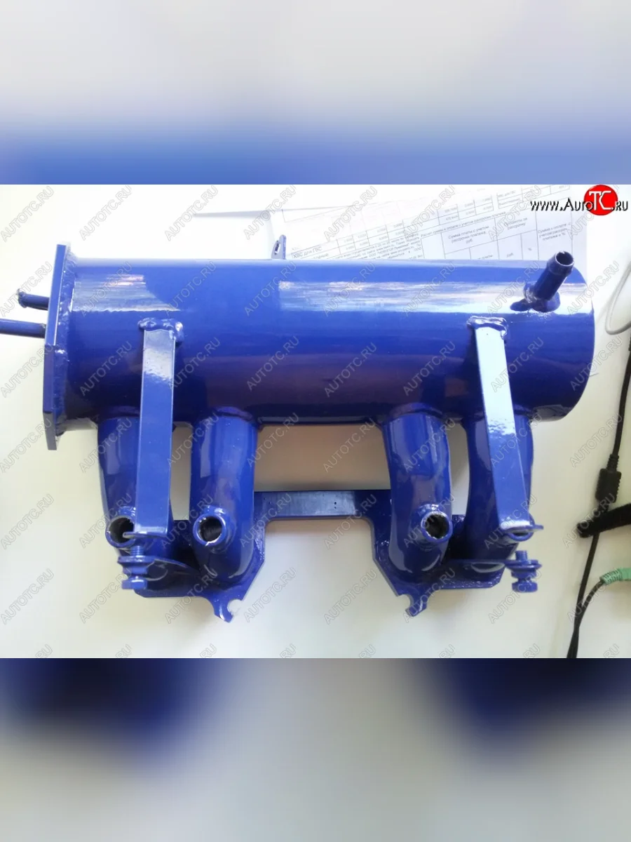 Спортивный ресивер Фор-Маш с дудками для 8 клапанного мотора (1.5;1.6) Лада ВАЗ 21099 (1990-2004)  в Перми Пермском крае