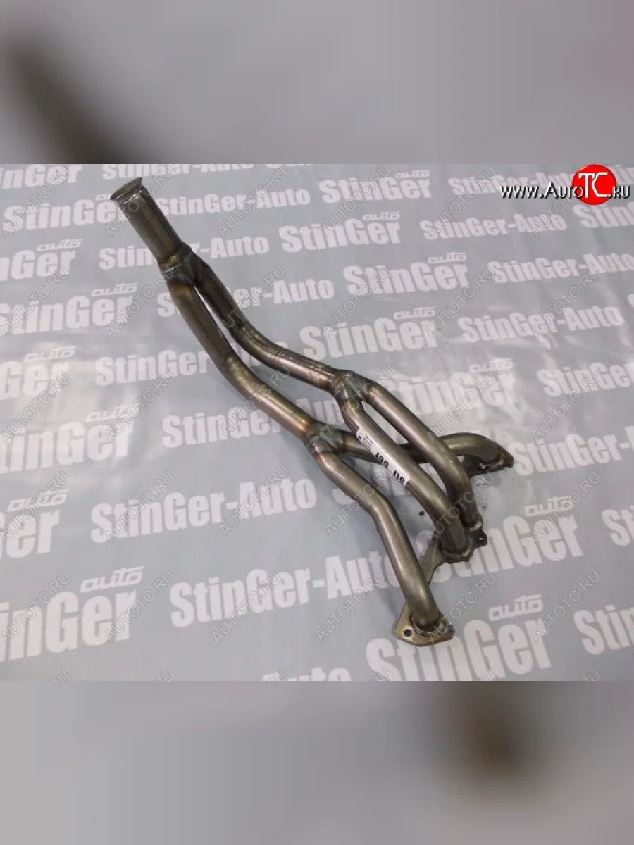 Приёмная труба (паук) Stinger 4-2-1 (8v/1.3-1.5/карб.) (трубы 38 - 43 - 51 мм) Лада ВАЗ 2109 (1987-2004)  с доставкой в г. Керчь