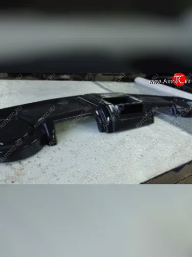 Верхняя полка под магнитолу Муза (черная) Уаз Буханка 452 3741 цельнометаллический фургон (1965-2025)