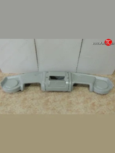 Верхняя полка под магнитолу Муза (серая) Уаз Буханка 452 3741 цельнометаллический фургон (1965-2025)