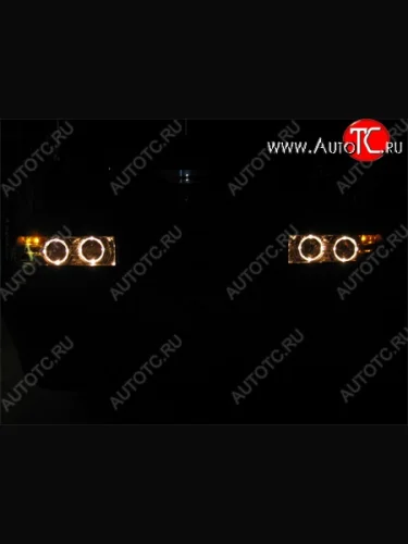 Фары c линзами Agressor (черн.хром) PROSPORT RS-02175 Лада ВАЗ 2110 седан (1995-2007)