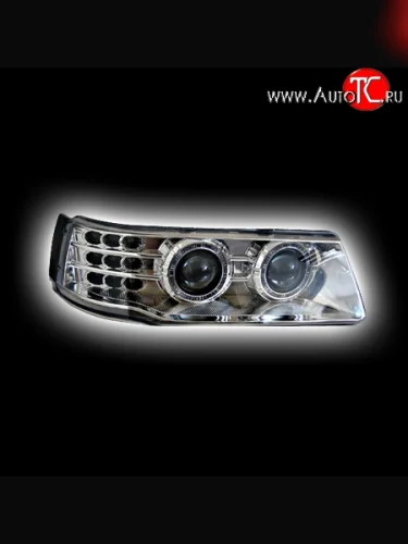 Фары c линзами Agressor (хром) PROSPORT RS-02173 Лада ВАЗ 2110 седан (1995-2007)