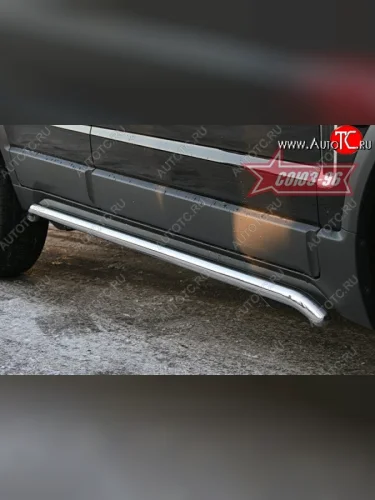 Защита порогов Souz-96 (d42) Opel Antara (2006-2010)