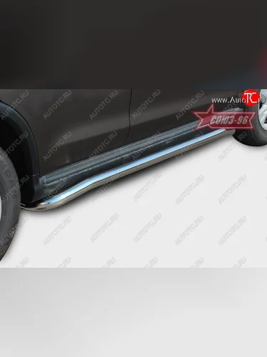 Защита порогов Souz-96 (d60) CITROEN C4 aircross (2012-2017)