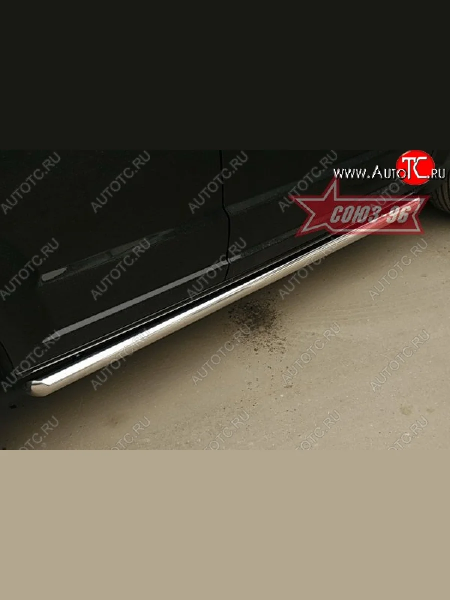 Защита порогов Souz-96 (d60) Dodge Caliber (2006-2012)  в Керчи Республика Крым