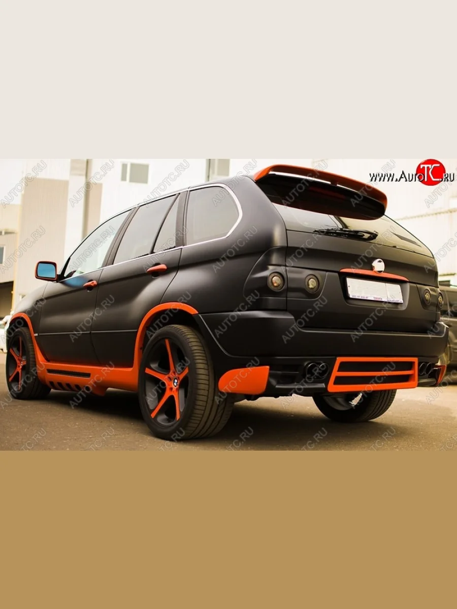 Cпойлер BRABUS BMW X5 E53 рестайлинг (2003-2006) (Неокрашенный)  в Самаре Самарской области