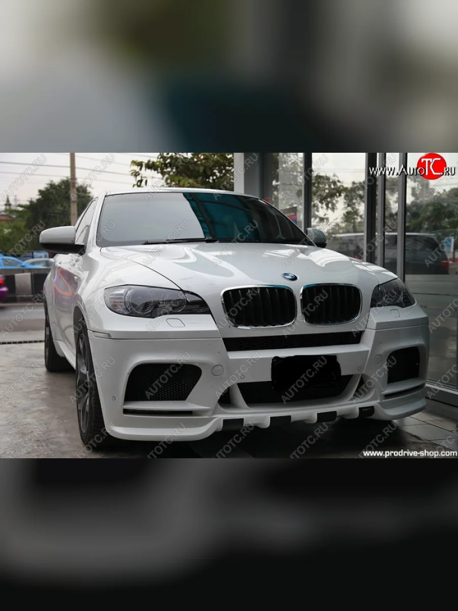 Передний бампер HAMANN X5M BMW X5 E70 рестайлинг (2010-2013) (Неокрашенный)  в Керчи Республика Крым