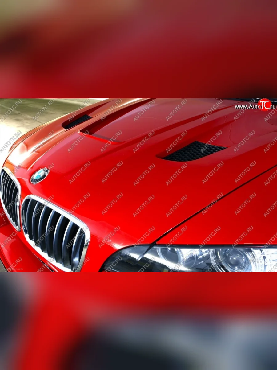 Пластиковый капот G-POWER TYPHOON BMW X6 E71 рестайлинг (2012-2014) (Неокрашенный)  в Самаре Самарской области