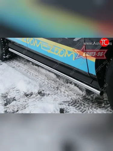 Защита порогов Souz-96 (d42) Mazda CX-7 ER дорестайлинг (2006-2010)