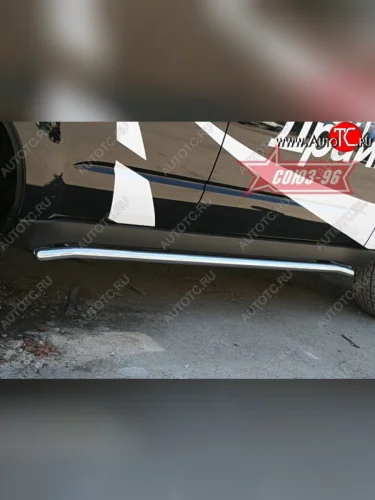 Защита порогов Souz-96 (d42) Subaru Forester SH (2008-2013)