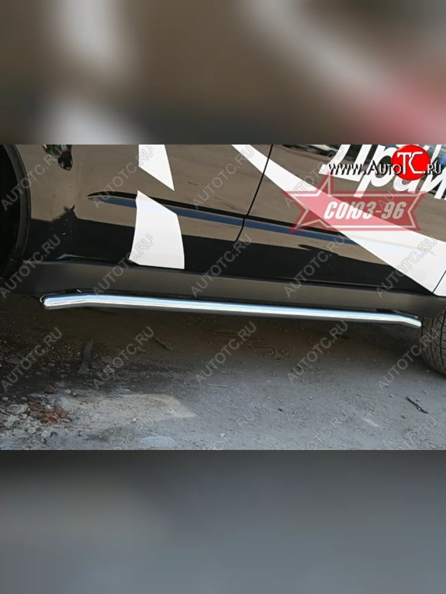 Защита порогов Souz-96 (d42) Subaru Forester SH (2008-2013)  в Керчи Республика Крым