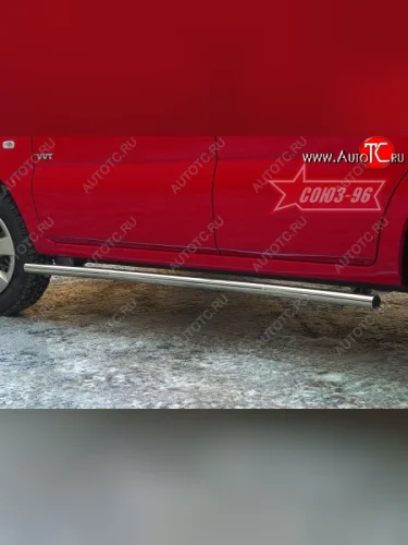 Защита порогов Souz-96 (d42) Suzuki Ignis (2003-2008)