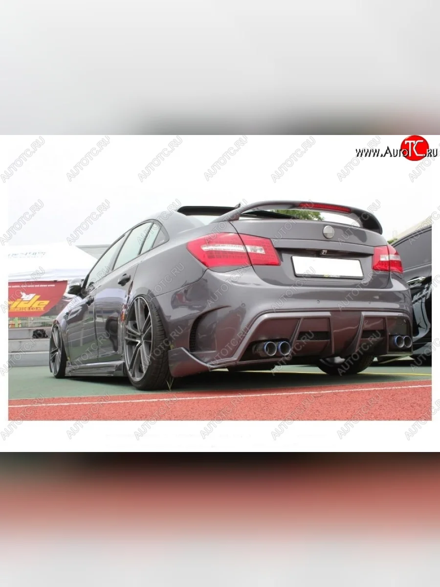 Задний бампер MYRIDE STYLE Chevrolet Cruze J300 седан дорестайлинг (2009-2012) (Неокрашенный)  в Самаре Самарской области