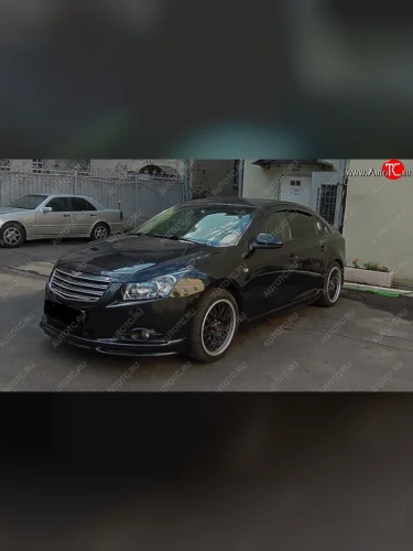 Накладка на передний бампер SPORT CLUB Chevrolet Cruze J300 седан рестайлинг (2012-2015)