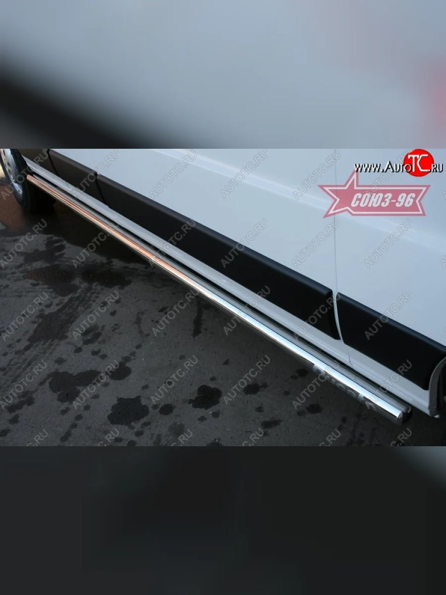 Защита порогов (длинная база) Souz-96 (d60)  Fiat Ducato (2006-2014) 250  в Самаре Самарской области