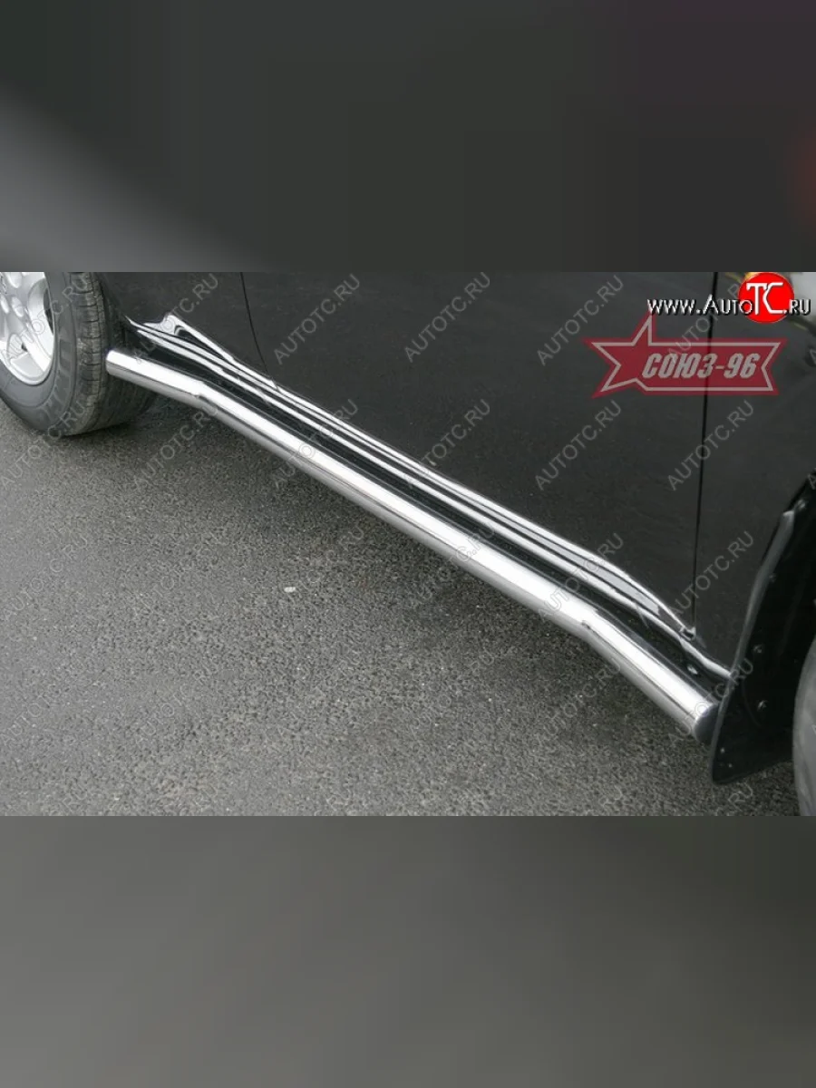 Защита порогов Souz-96 (d60) Chery Tiggo T11 дорестайлинг (2005-2013)  в Керчи Республика Крым
